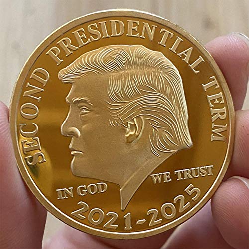 Collectible Gold Coins US Donald Trump Commemorative Coin Second