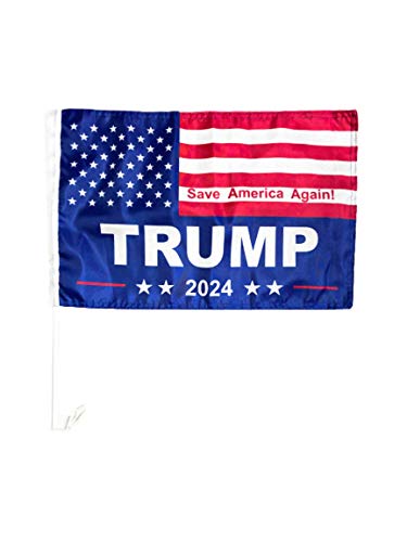 President Trump 2024 Flag- Car Flag, 2024 Trump Flag for Cars or Trucks ...